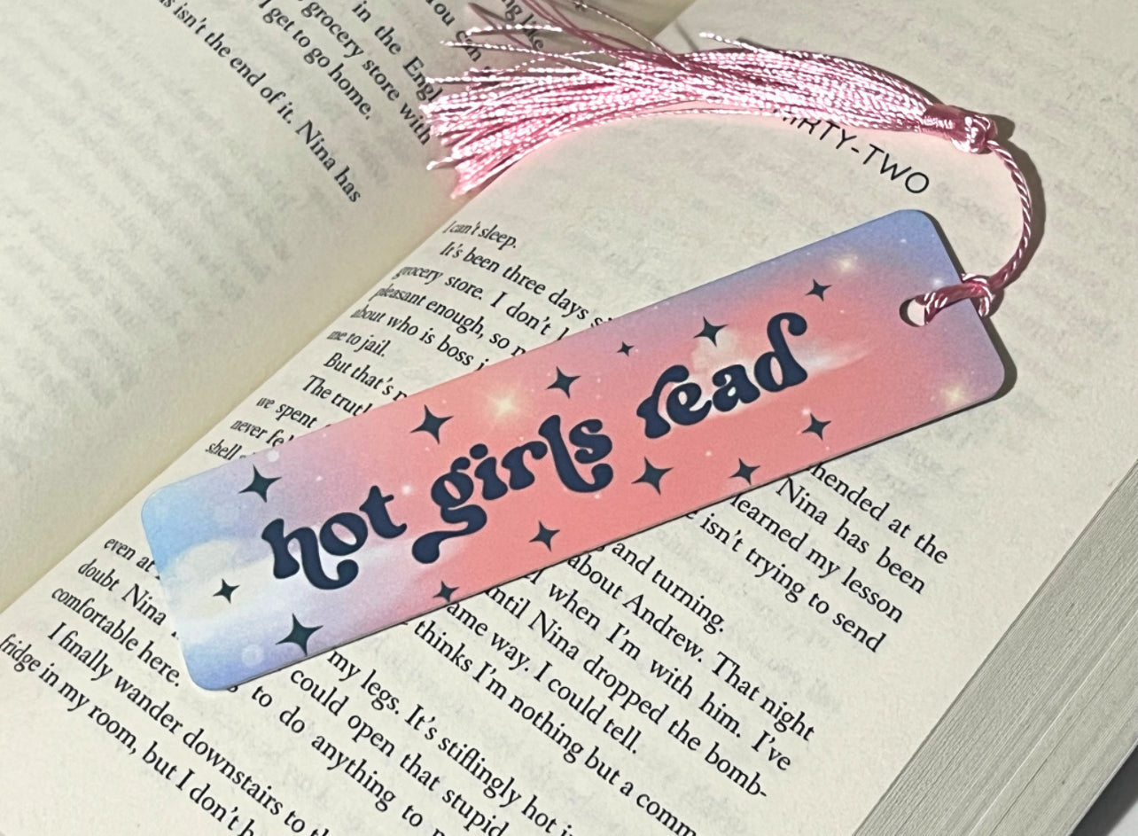Hot Girls Read Bookmark