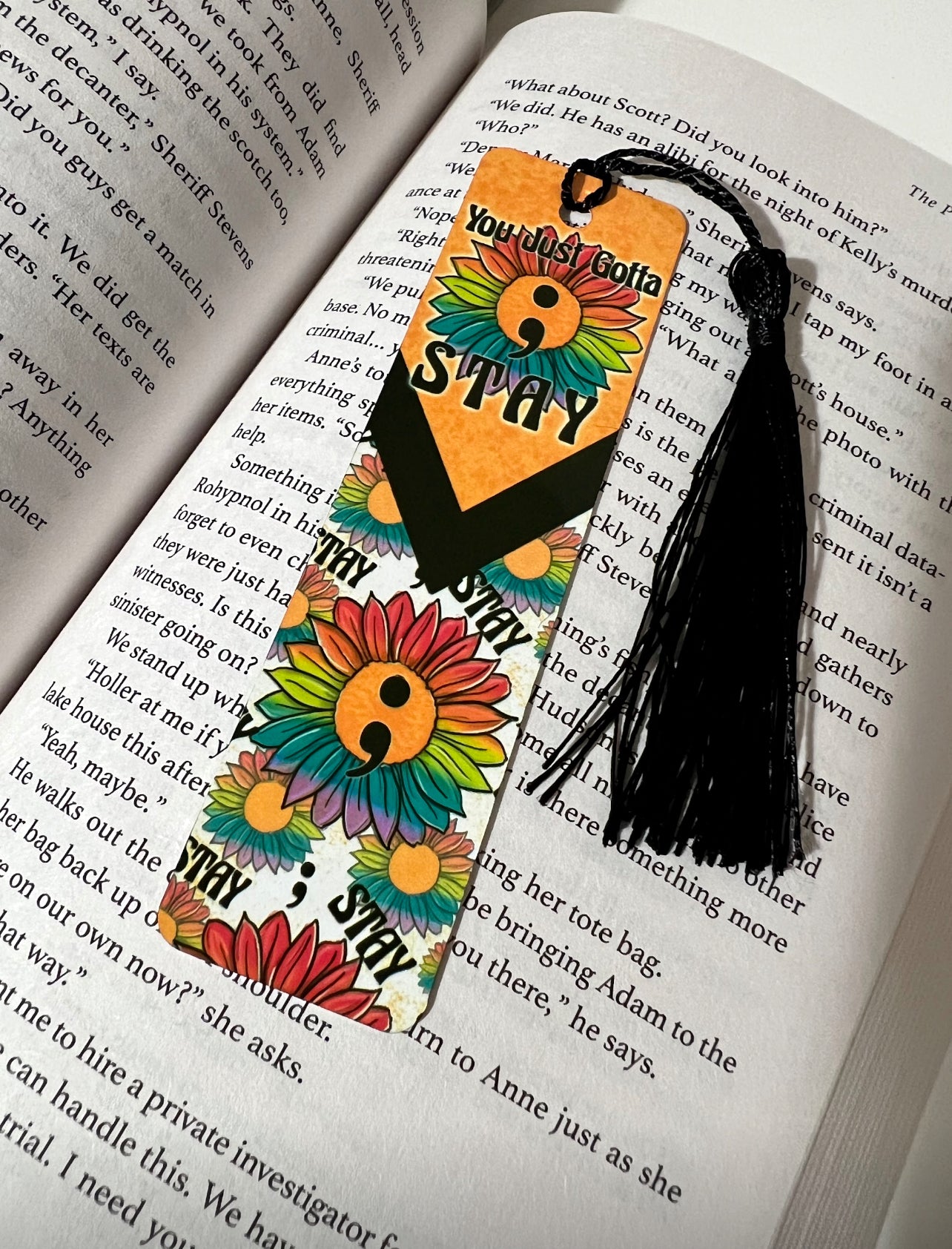 You Just Gotta Stay Bookmark