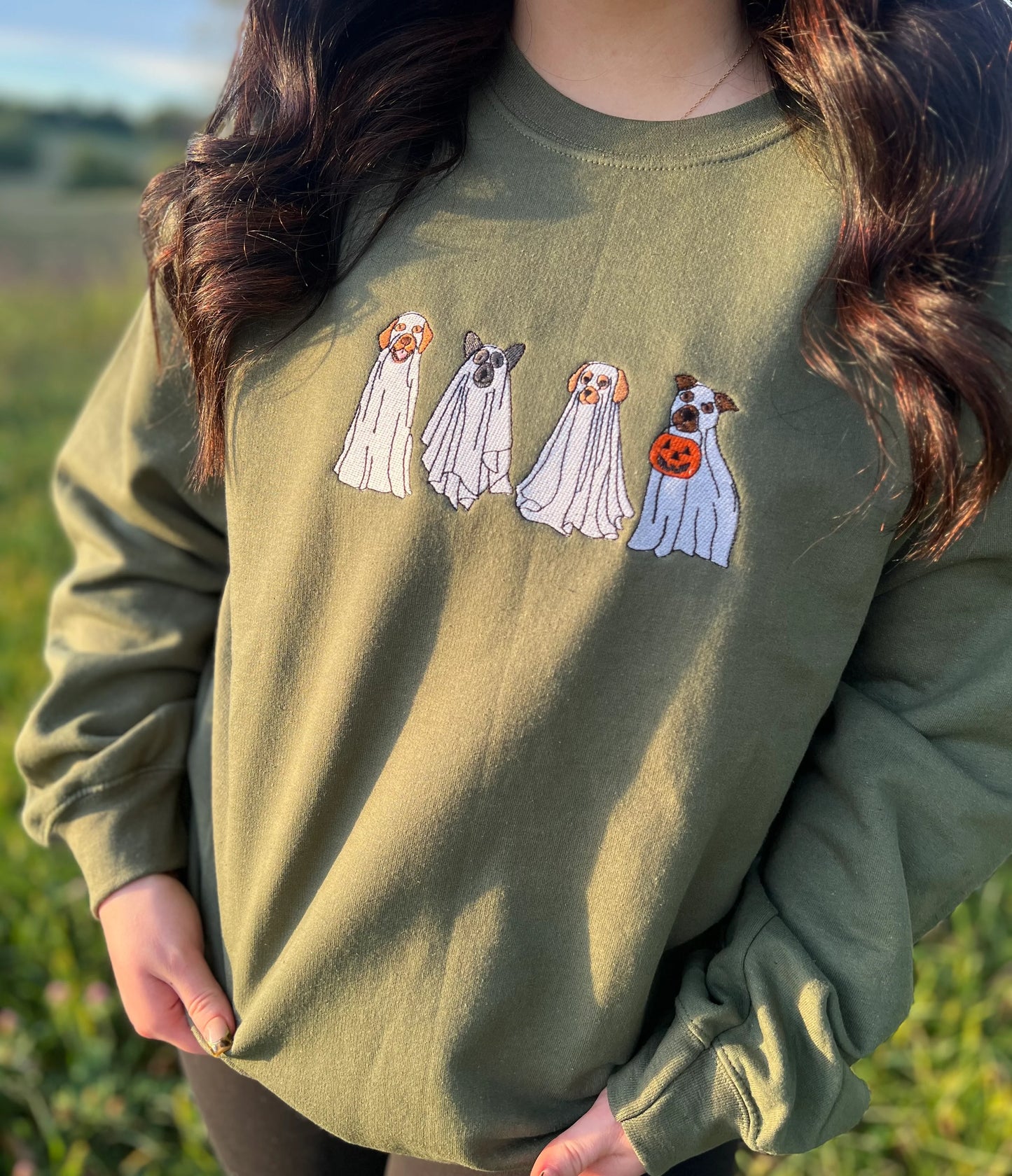 Spooky Dogs Crewneck