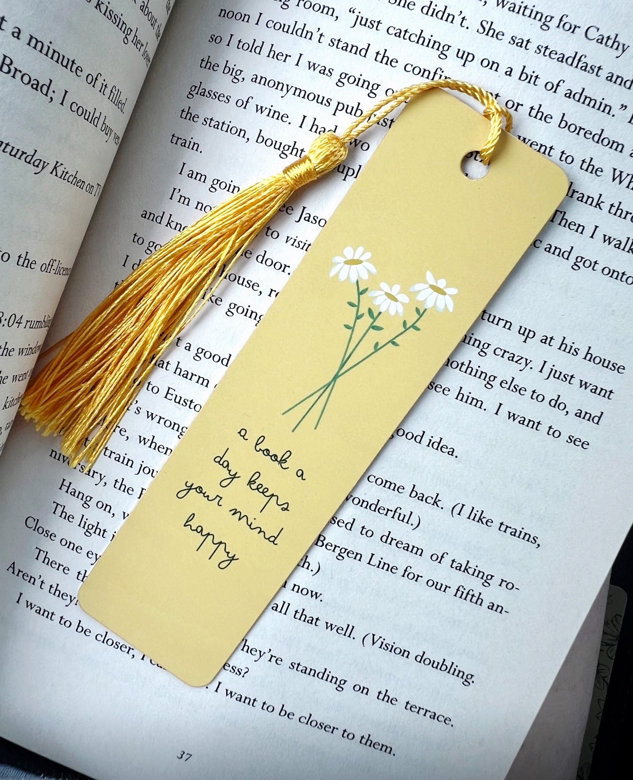 A Book A Day Bookmark