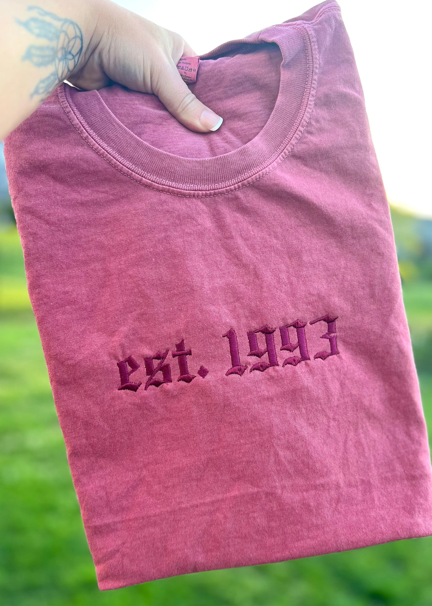 Old English Saying - Comfort Colors T Shirt