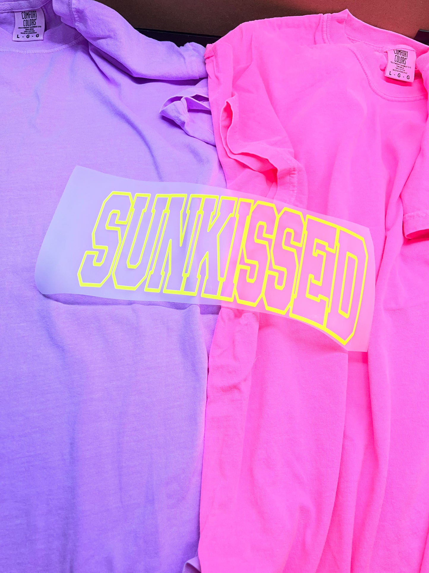 Neon Sunkissed Comfort Colors Tee