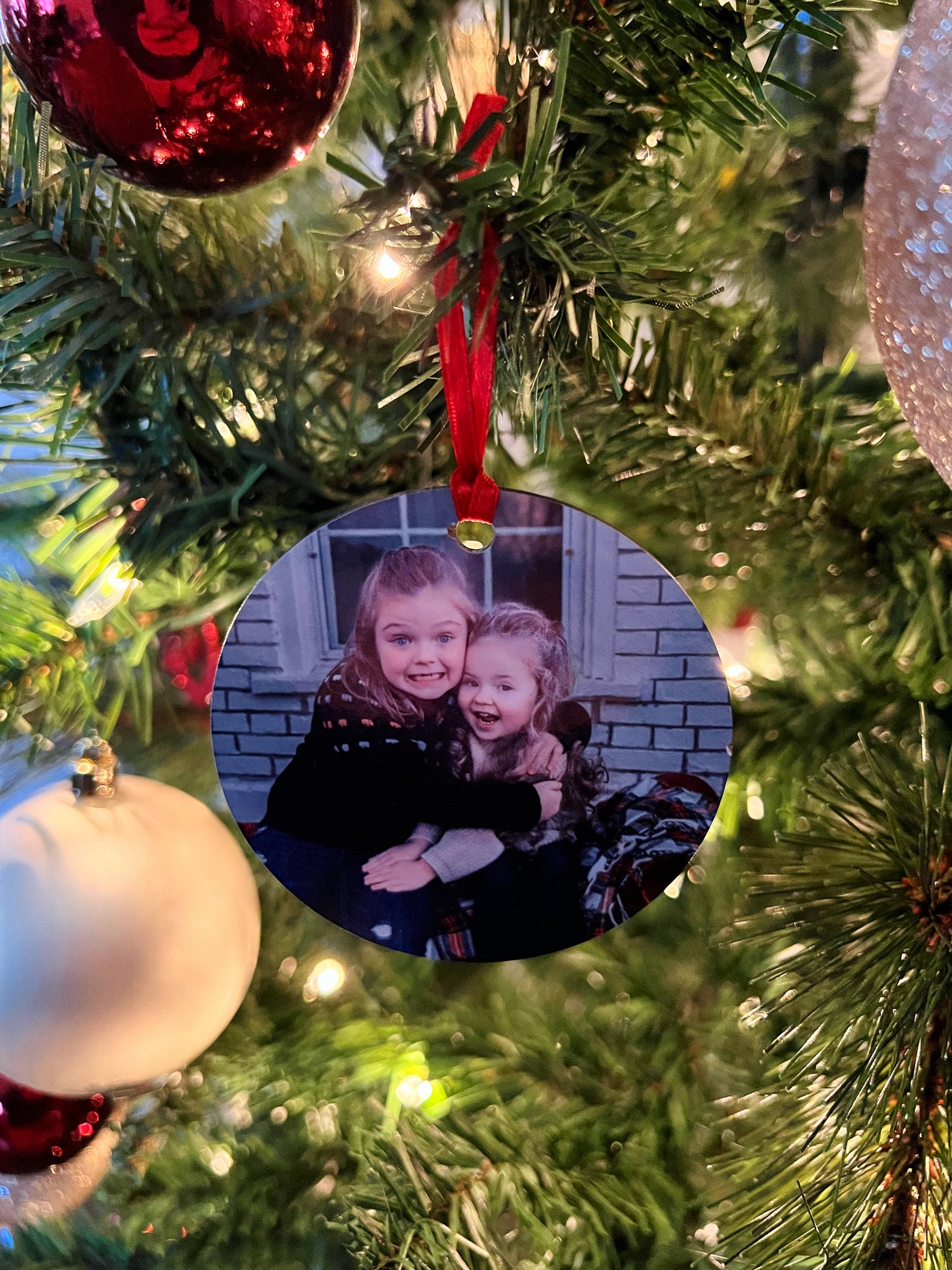 Custom Photo Ornament