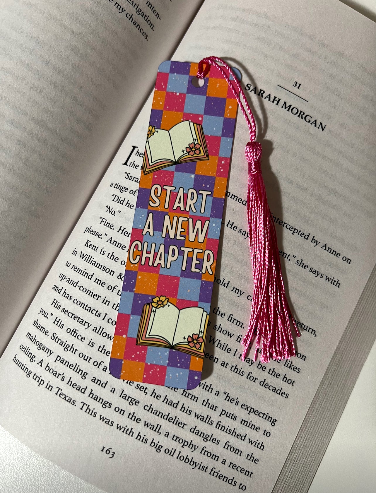 Start A New Chapter Bookmark