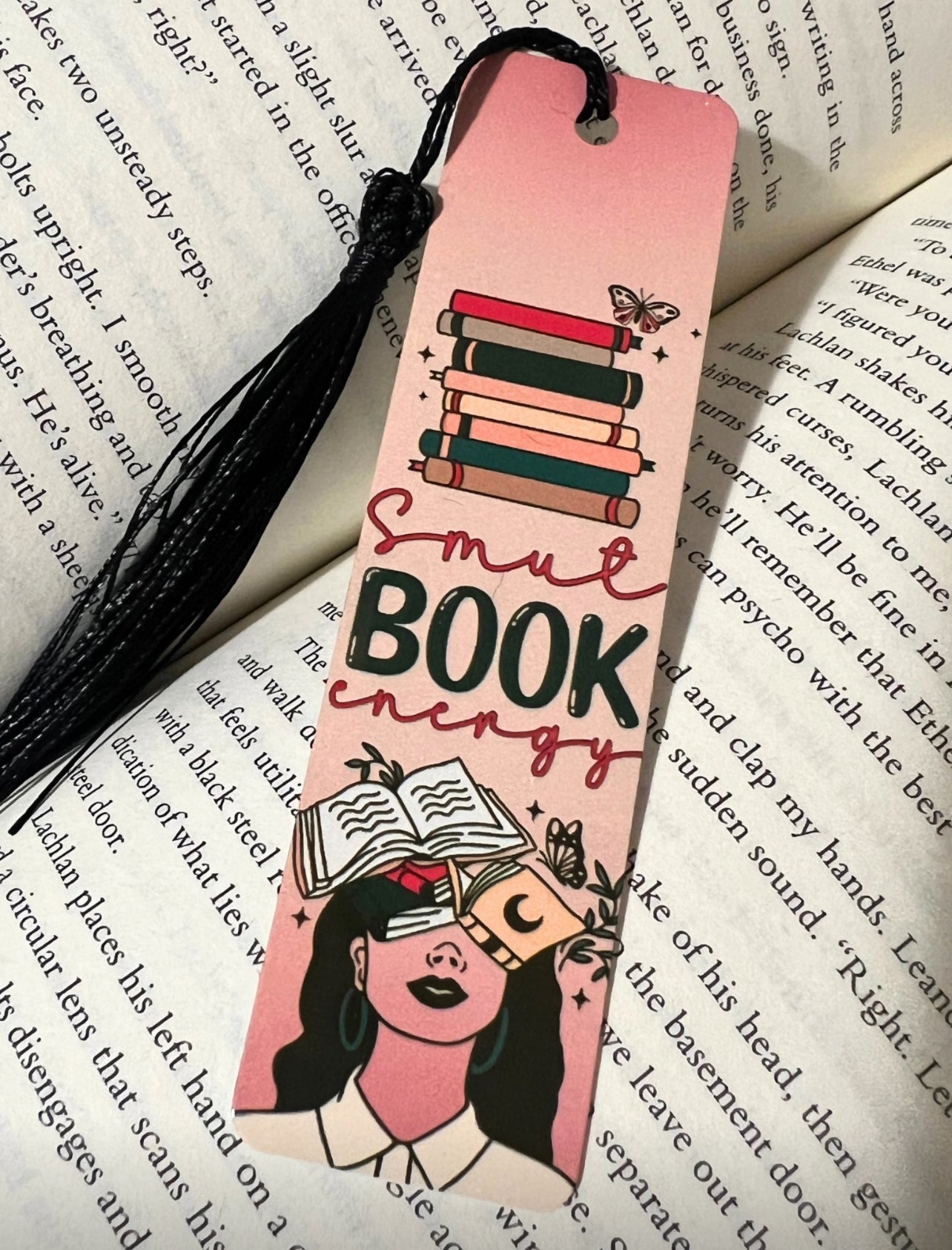 Smut Book Energy Bookmark