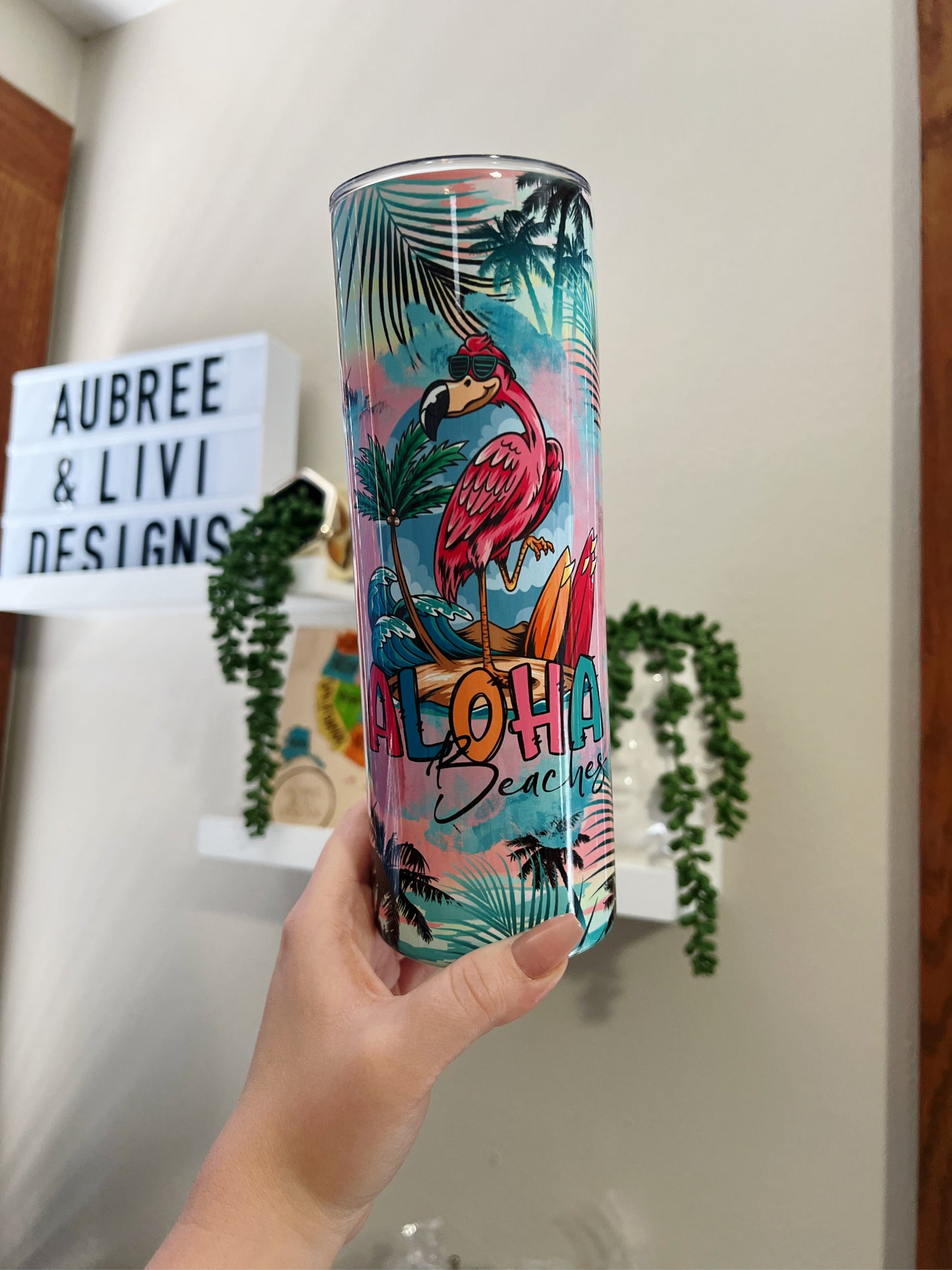 Aloha Beaches Tumbler