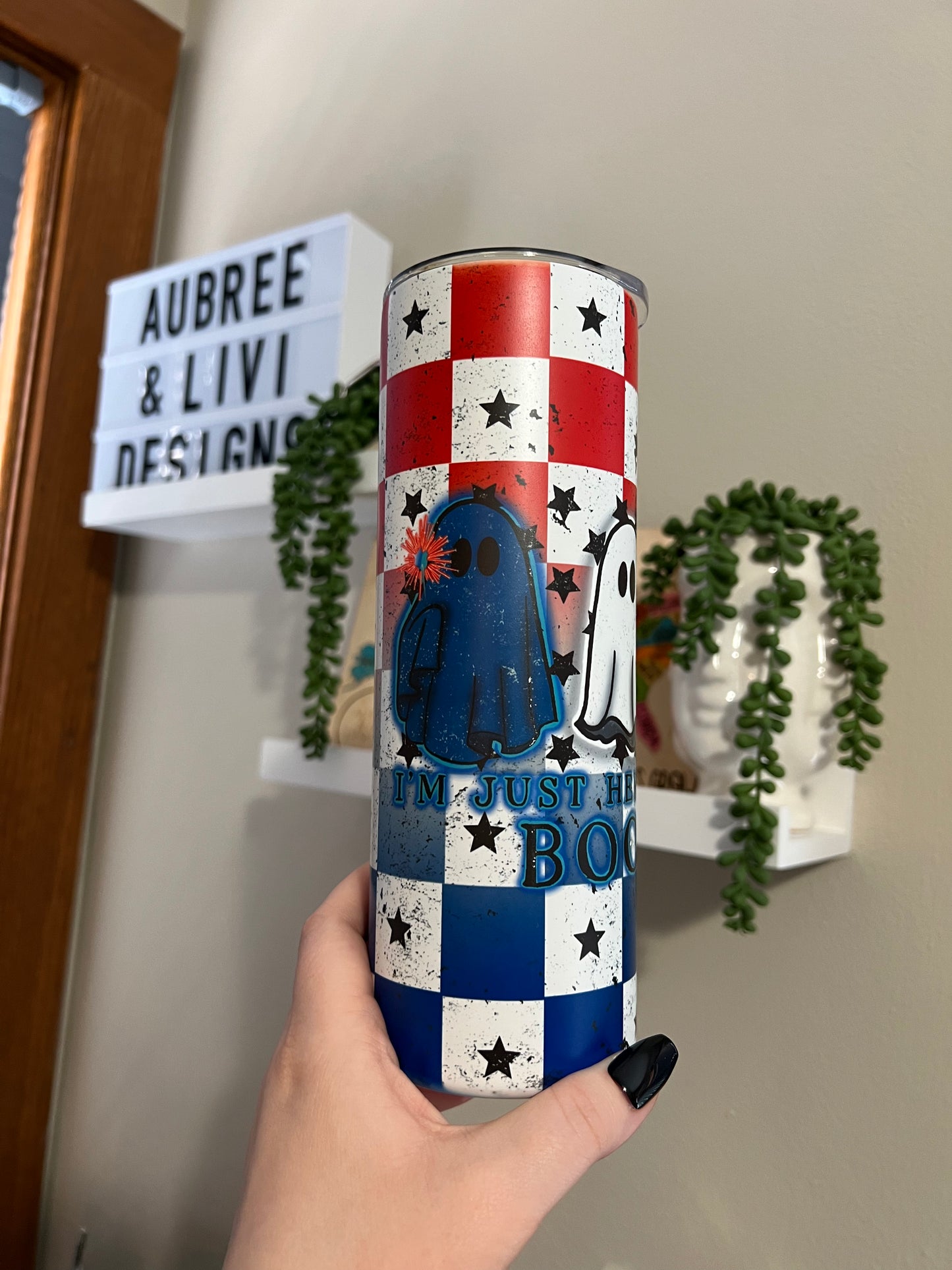 Here For The Booms Tumbler