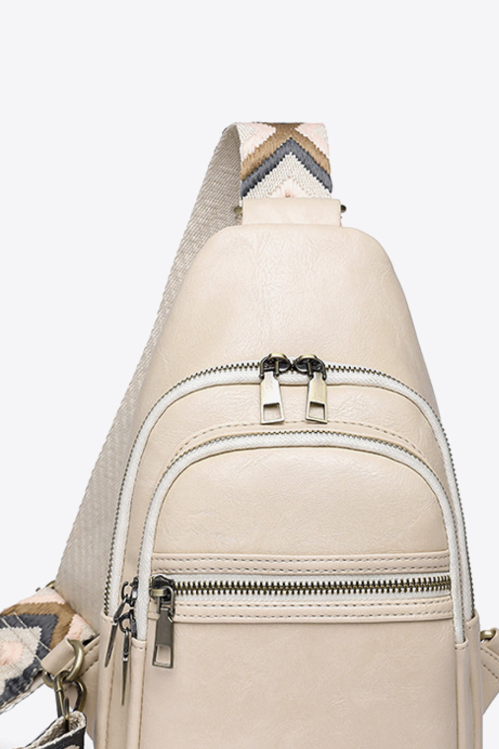 It's Your Time Leather Sling Bag