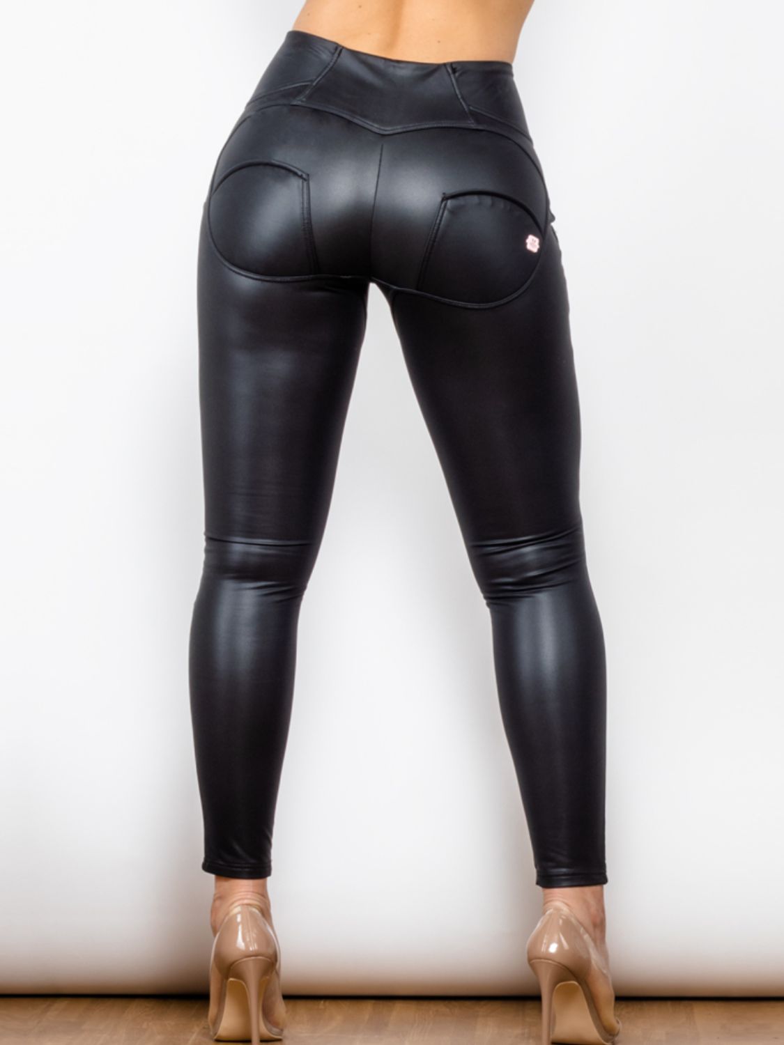 Matte Leather Long Pants