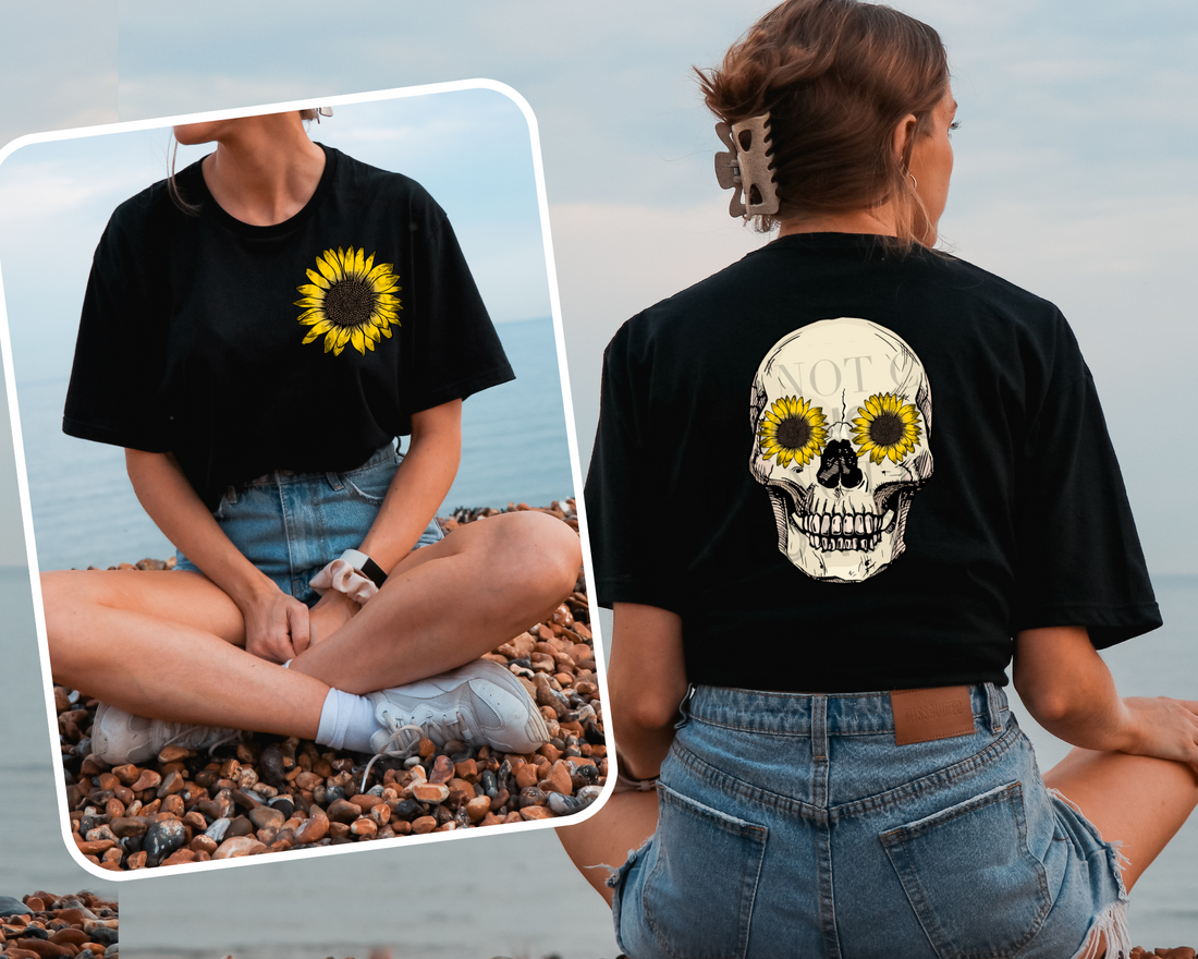 Sunflower Skellie Tee