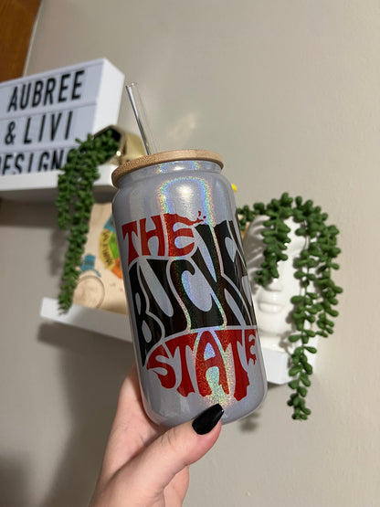 Buckeye State Shimmer Glass