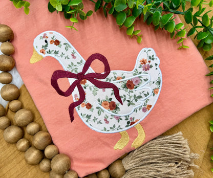 Vintage Goose Embroidery