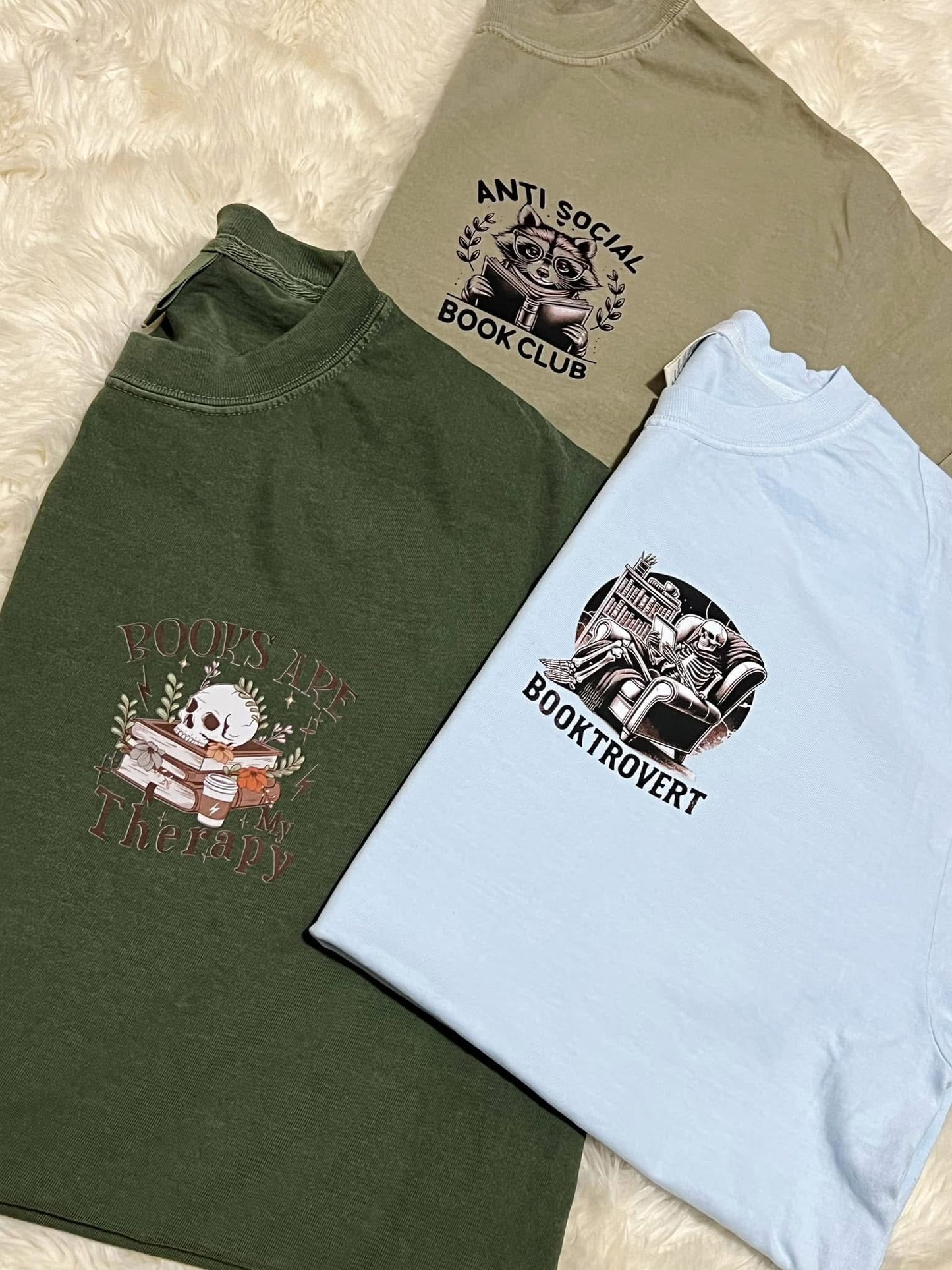 Bookish Pocket Design Tees