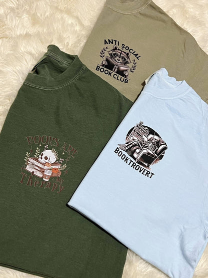 Bookish Pocket Design Tees