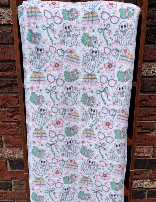 Bookish Ghostie Blanket