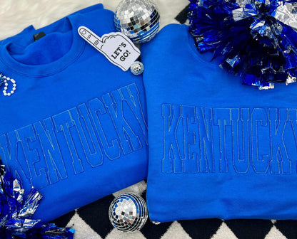 Raggy Embroidered Crewneck