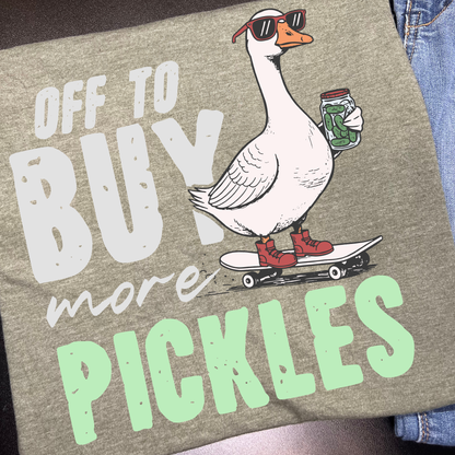 Off To Buy More Pickles