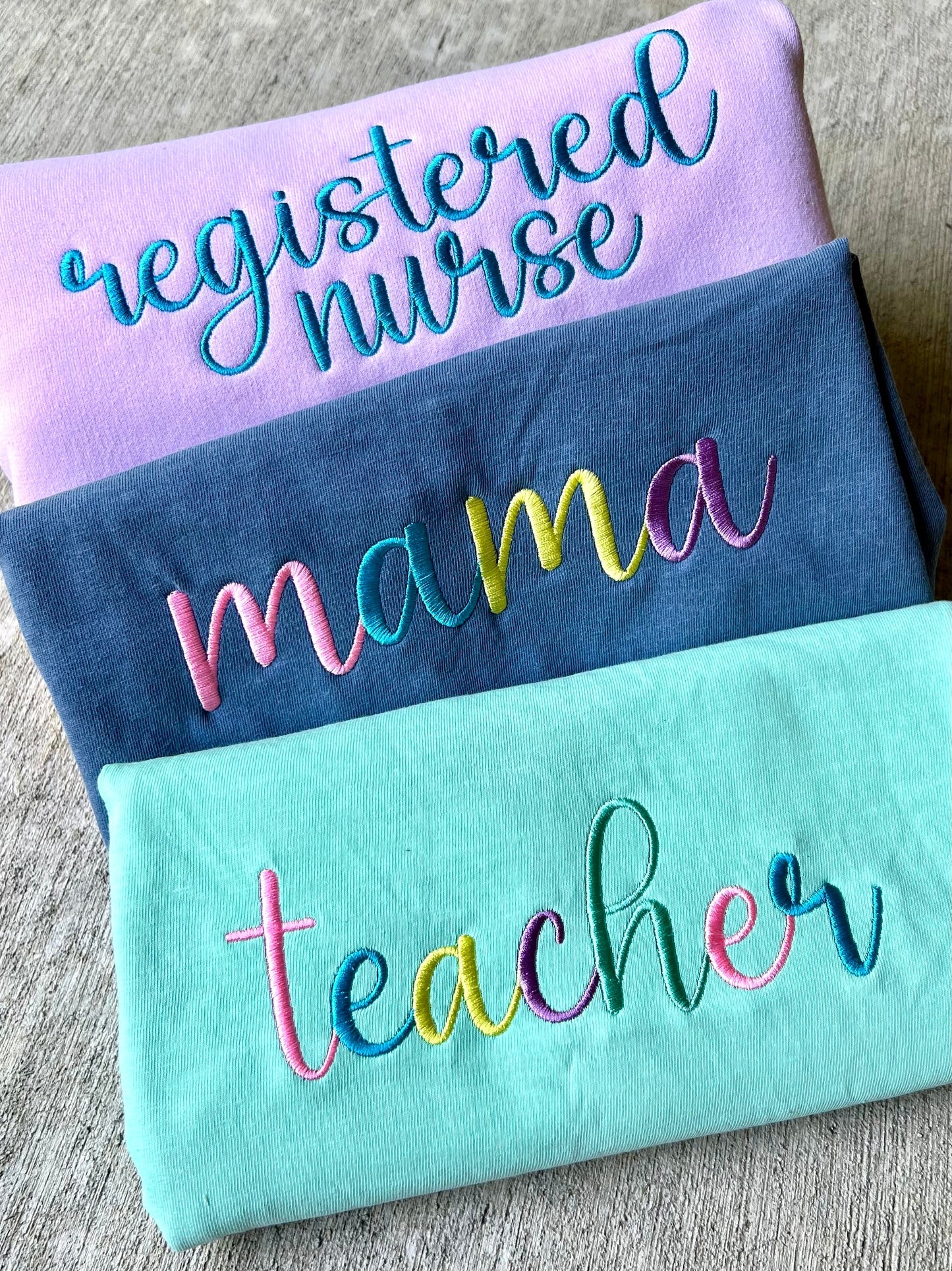 Unicorn Cursive Saying - Comfort Colors T Shirt
