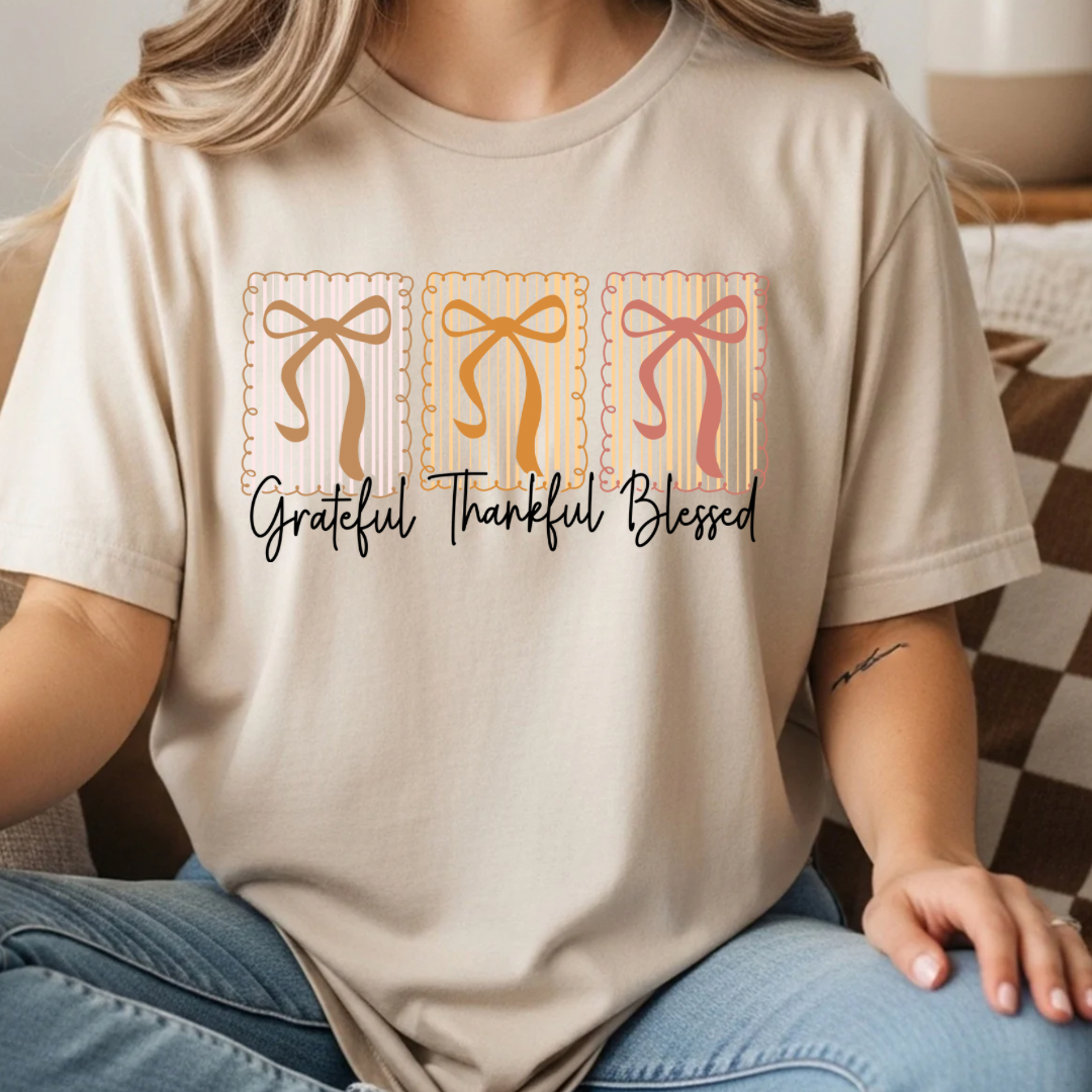 Grateful Thankful Blessed