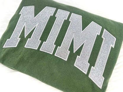 Glitter Arched Embroidery