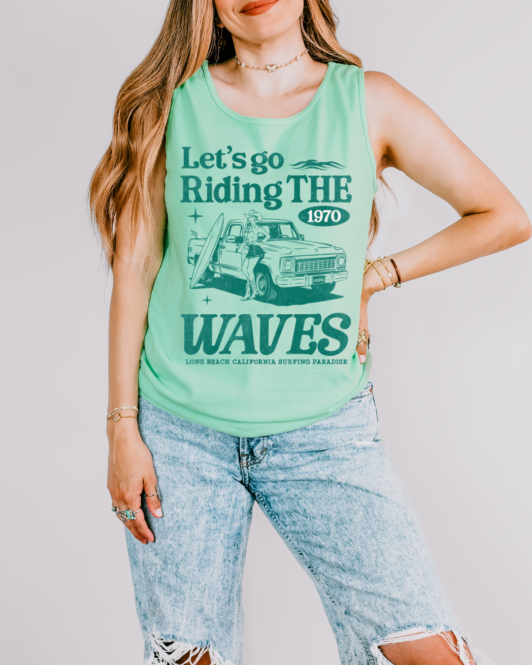 Riding The Waves Tank