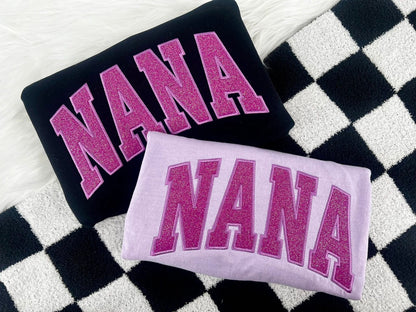 Glitter Arched Embroidery