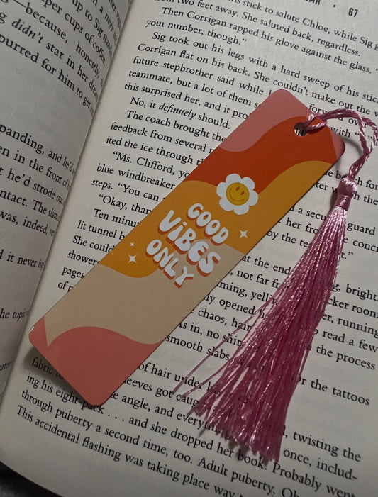 Good Vibes Only Bookmark