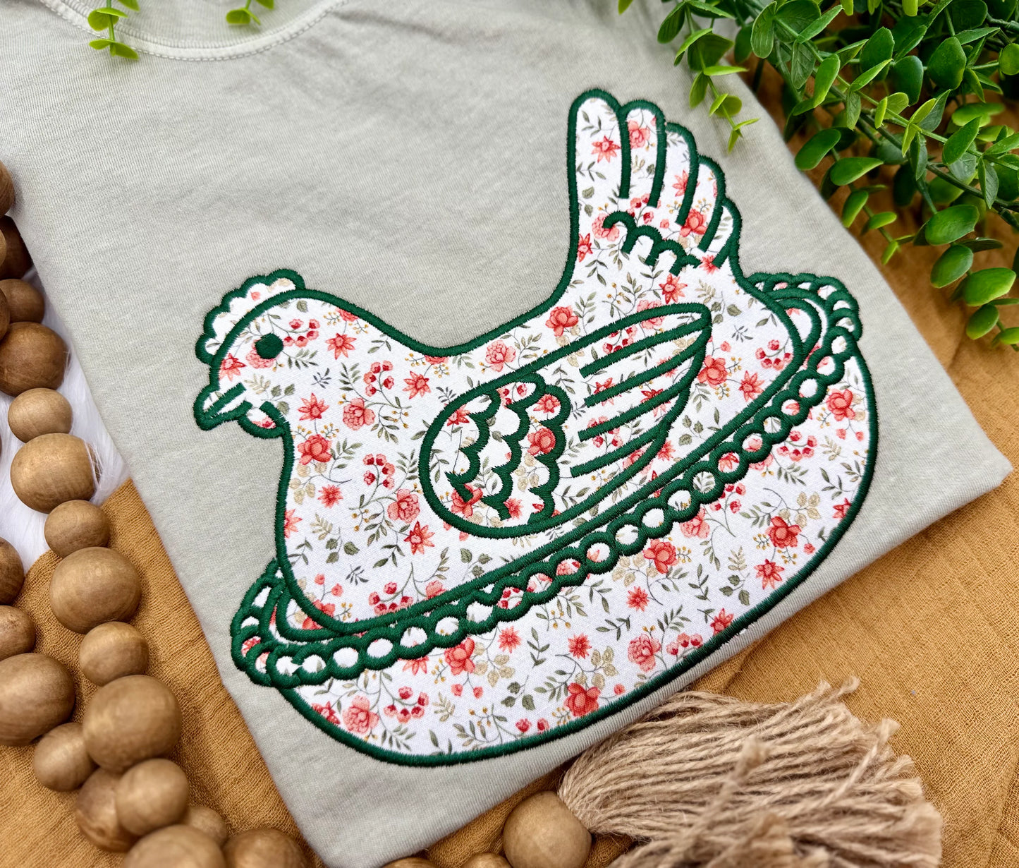 Hen Nest Embroidery