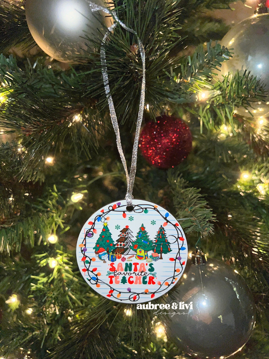 Teacher Ornaments