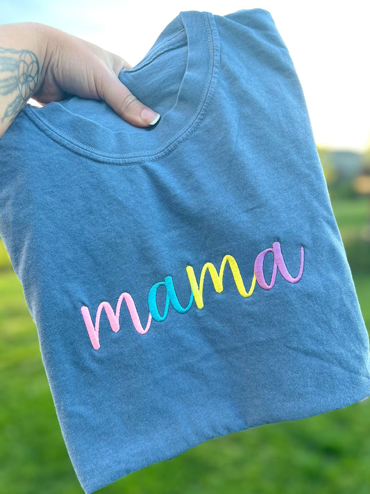 Unicorn Cursive Saying - Comfort Colors T Shirt