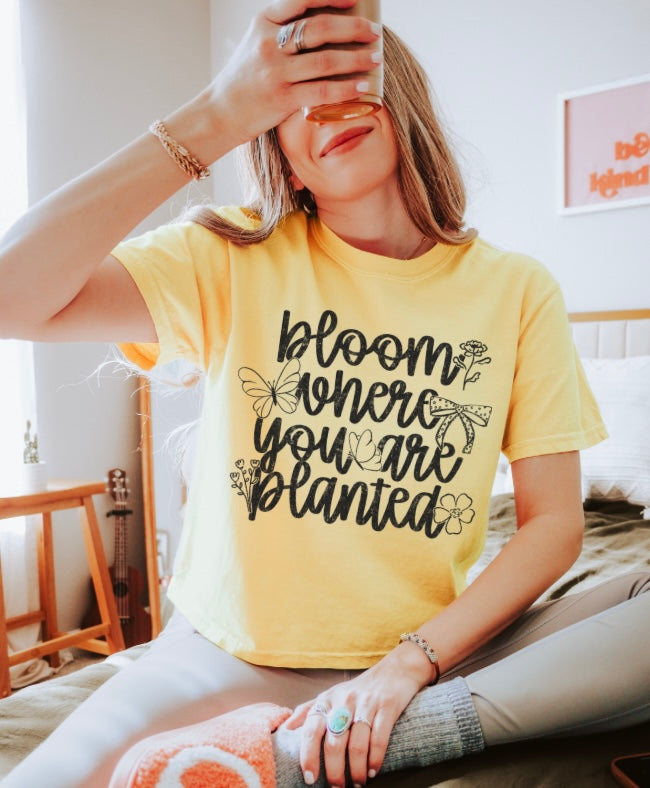Bloom Where You Are Planted