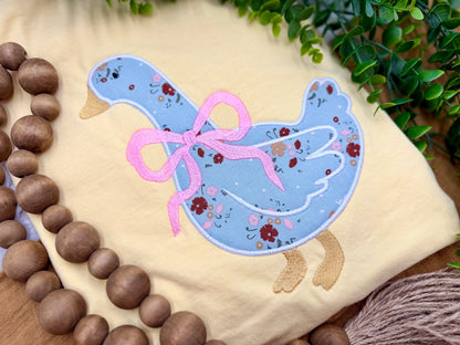 Vintage Goose Embroidery