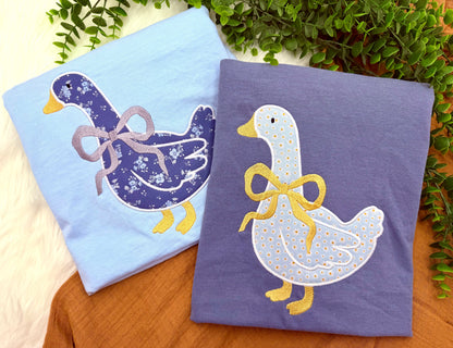 Vintage Goose Embroidery