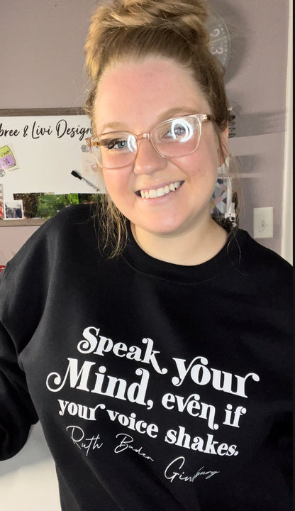 Speak Your Mind RBG