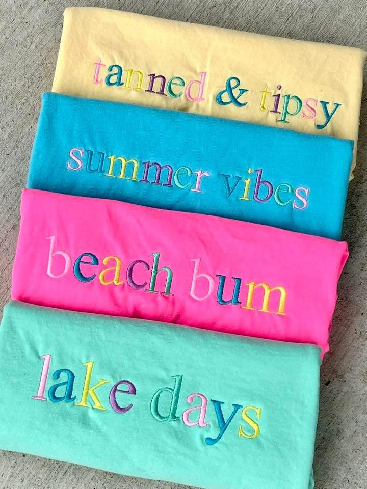 Custom Saying - Comfort Colors T Shirt