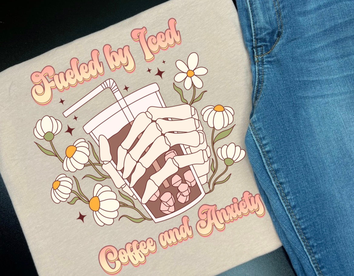 Fueled By Coffee & Anxiety Skellie