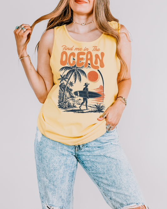 Find Me In The Ocean Tank