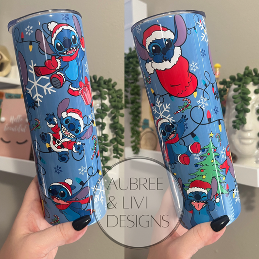 Holiday 𝖲𝗍𝗂𝗍𝖼𝗁 Tumbler