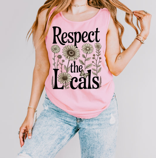 Respect The Locals Tank