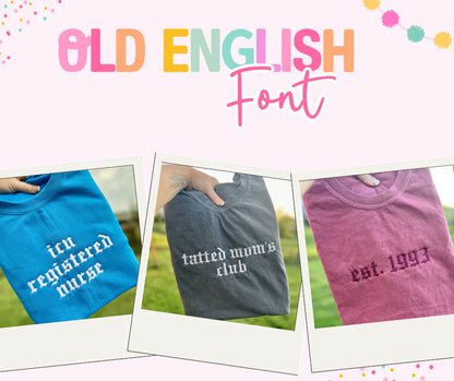 Custom Saying - Comfort Colors T Shirt
