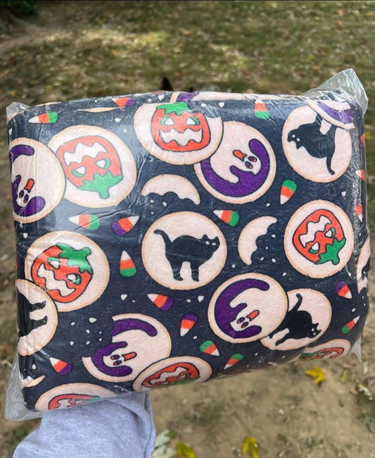 Halloween Cookies Blanket
