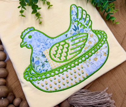 Hen Nest Embroidery