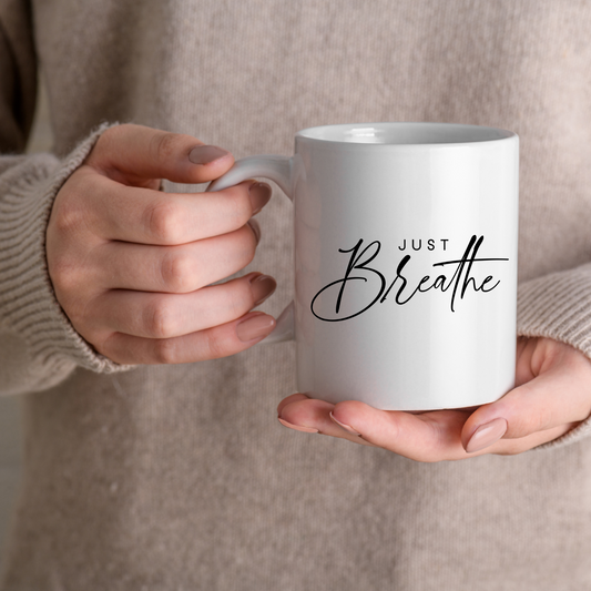 Just Breathe Mug