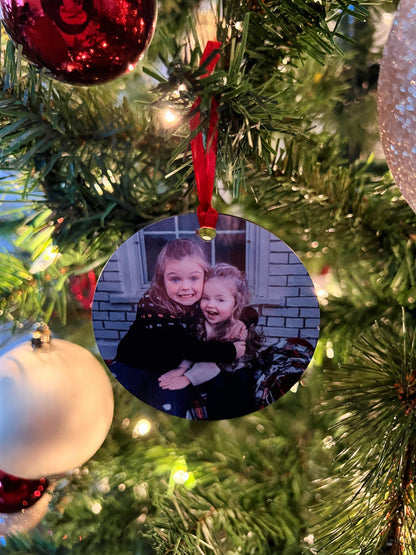 Custom Photo Ornament