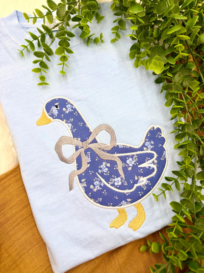 Vintage Goose Embroidery