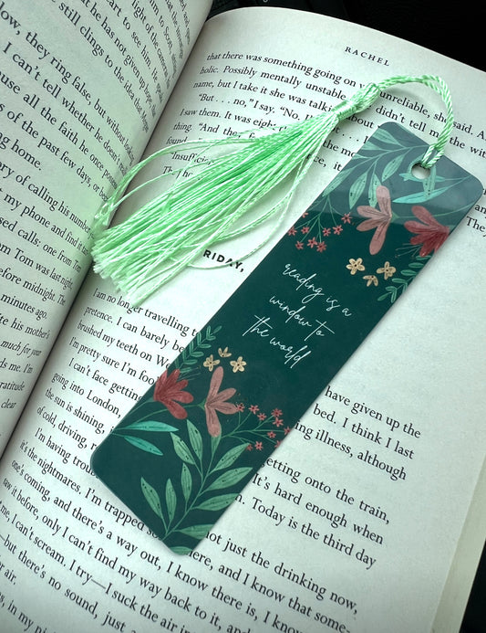Reading Is A Window To The World Bookmark
