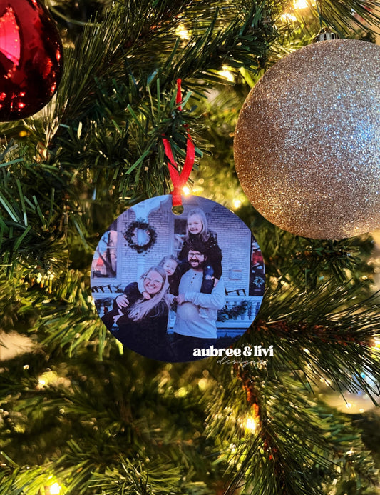 Custom Photo Ornament