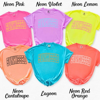 Neon Sunkissed Comfort Colors Tee