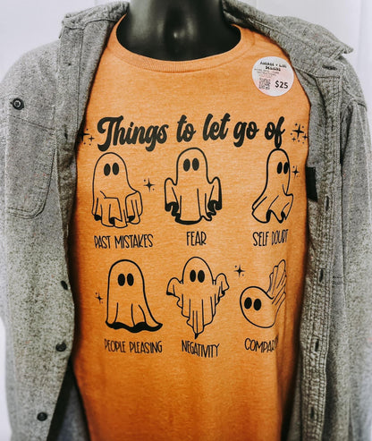 RTS Ghostie Things To Let Go Of Tee