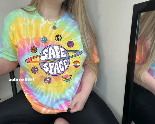 Safe Space Tie Dye Tee